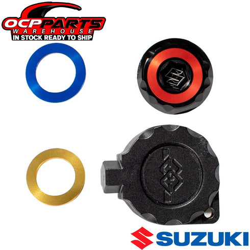 NEW 2008 - 2024 OEM SUZUKI HAYABUSA GSX-R 1000 GSX-S 750 ALUMINUM OIL FILL CAP
