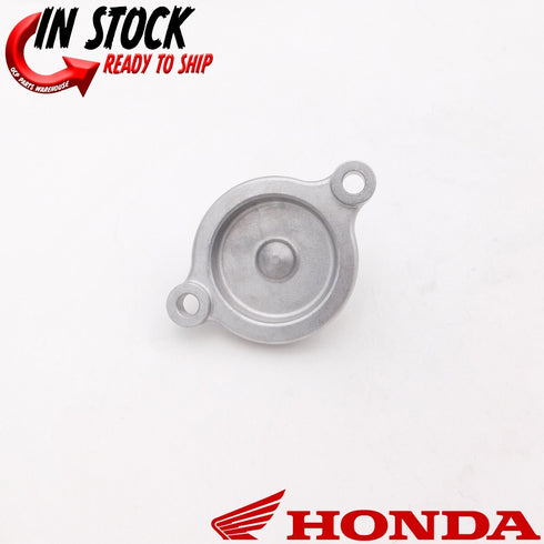 HONDA OIL FILTER COVER 2017-2025 CRF450R CRF450RX / 2018-25 CRF250R OEM NEW