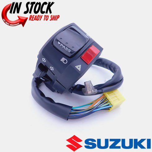NEW OEM SUZUKI 2009-2016 GSX-R1000 HANDLEBAR TURN SIGNAL SWITCH 37400-47H10