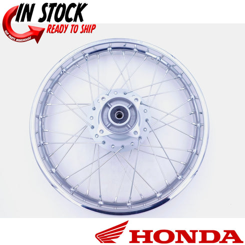 NEW HONDA XR100R CRF100F 1985-2013 16" REAR WHEEL RIM NEW OEM 42650-KN4-A61