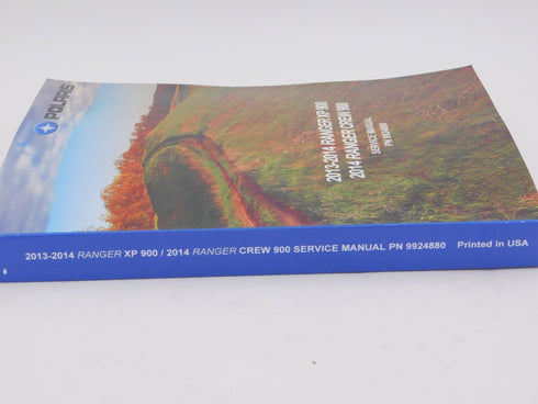 Polaris 2013-2014 Ranger XP Crew 900 Service Shop Repair Manual 9924880 New OEM