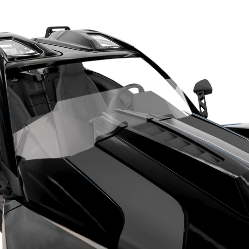 POLARIS RIPPER SERIES TINTED WIND DEFLECTOR 2015-2020 SLINGSHOT 2882154