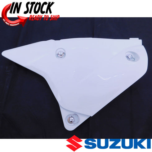 NEW OEM SUZUKI DRZ400S SM 2007-2021 AIR CLEANER CAP PLASTIC WHITE