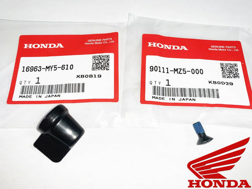 HONDA FUEL PETCOCK ON/OFF LEVER & SCREW - FITS MANY MODELS! VT1100 VT750 VTX1300