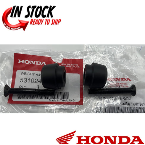 HONDA BAR END WEIGHT KIT 2014-2025 GROM 125 GENUINE OEM NEW 53102-K26-900