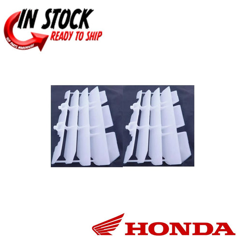 HONDA RADIATOR COVER GRILLE SET 2007-2025 CRF150 R/RB OEM NEW 19033-KSE-000