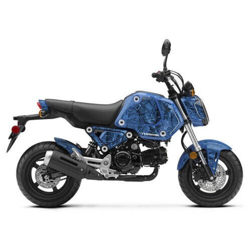 HONDA GRAPHIC STICKER KIT 2022-2023 GROM PHANTOM BLUE CAMO OEM NEW GENUINE