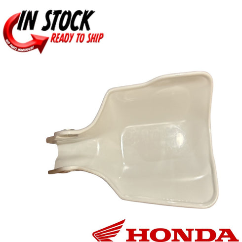 HONDA LEFT HANDGUARD SPLASH GUARD KNUCKLE 2009-2024 XR650L (ROSS WHITE) OEM