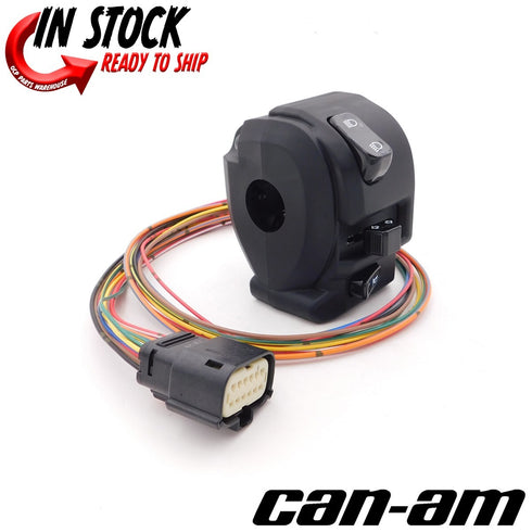 CAN AM LEFT MULTIFUNCTION CONTROL 2021-2023 RYKER 600 900 SWITCH 710007370