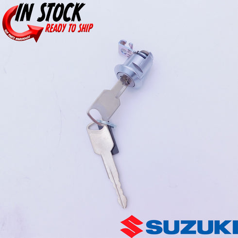 NEW OEM SUZUKI REAR SEAT TAIL LOCK SET WITH KEYS *SEE NOTES* 95700-14810