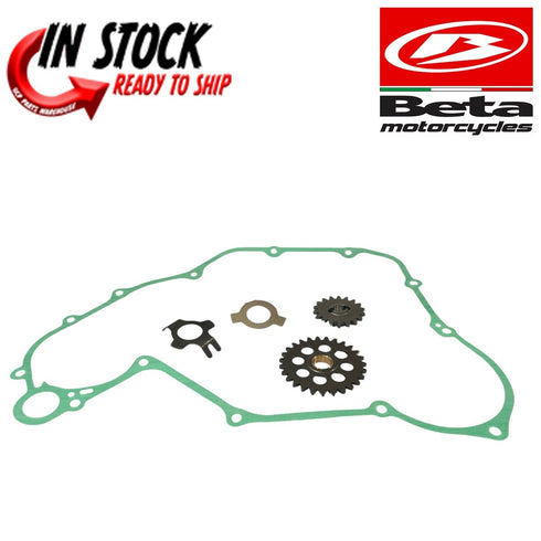 BETA STEEL OIL PUMP GEAR KIT 2015-2019 4-stroke RR/RS/RR-S / 2014 350RR Factory