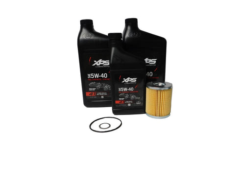 CAN-AM Full Synthetic Oil Change Kit 5W40 23-2025 Defender Maverick OEM 9779480