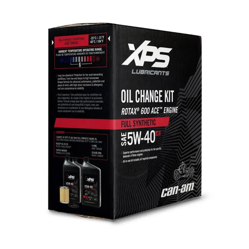 2019-2024 Full Synthetic Oil Change Kit 5W-40 Can-Am Ryker 600 Ace OEM 9779490
