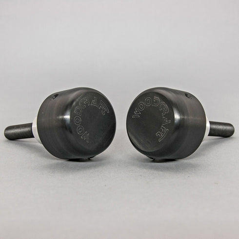 WOODCRAFT RACING FRAME SLIDER KIT BLACK PUCKS HONDA 2017-2023 CBR1000RR