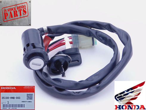 HONDA IGNITION KEY SWITCH 2003-2014 TRX650 TRX680 Rincon OEM GENUINE NEW