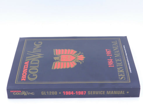HONDA SHOP MECHANIC SERVICE REPAIR MANUAL BOOK 1984-1987 GL 1200 GOLD WING OEM