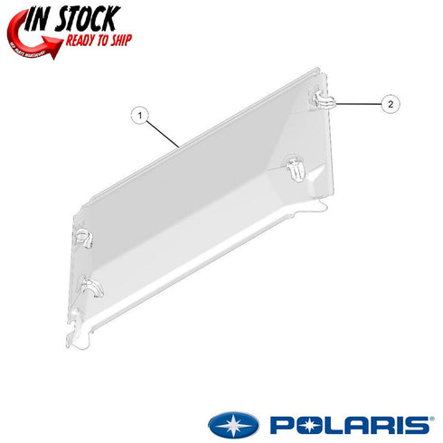 2018-2024 Genuine Polaris Ranger 150 Youth Lock and Ride Rear Panel Poly 2889856