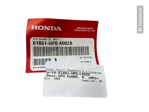 HONDA RIGHT FENDER GUARD FLARE MUD FLAP 05-11 FOREMAN 500 05-14 RUBICON 500 OEM