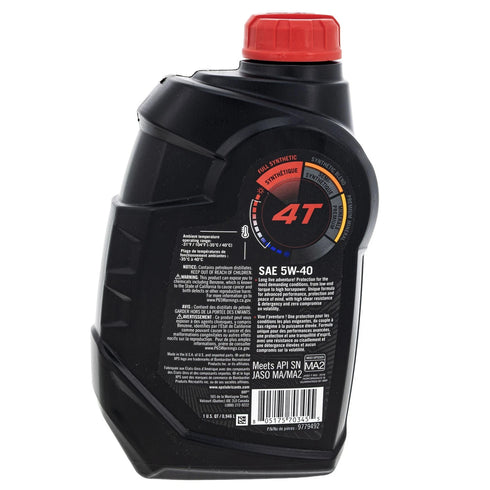 BRP 9779492 Ski-Doo XPS Rotax 4-Stroke Synthetic Oil 5W-40 2 Qt Can-Am OEM