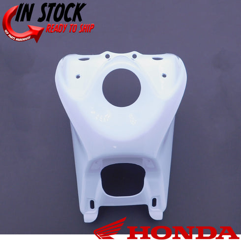 HONDA FUEL TANK COVER FENDER 2008-2022 TRX90X ROSS WHITE OEM NEW 83500-HP2-840ZA