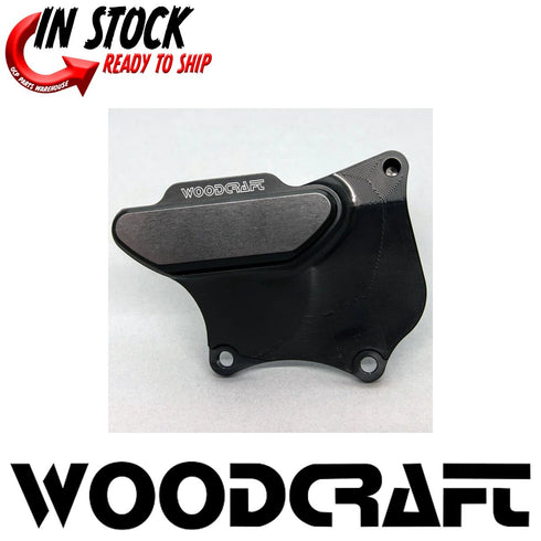 WOODCRAFT RACING RIGHT RIGHT CRANKCASE COVER PROTECTOR KAWASAKI 2009-2023 ZX6R