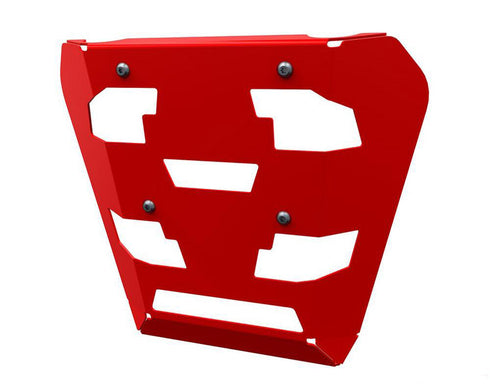 Polaris OEM Barricade Cage System - Rear Plate - Indy Red RZR1000 TURBO EPS