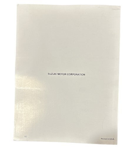 SUZUKI SERVICE MANUAL 2022-2024 HAYABUSA OEM GENUINE AUTHENTIC