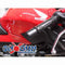 Honda 1999-06 CBR600F4 CBR600F4i 600 F4 F4i Shogun Bar Ends Black - Bar End