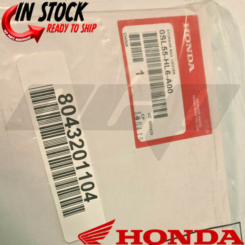 Honda 2019 - 2024 Talon 1000R 1000X Center Storage Bag 0SL55-HL6-A00