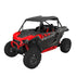 POLARIS LOW PROFILE ROCK SLIDERS 2024 RZR XP 1000 2 SEATER OEM NEW RED