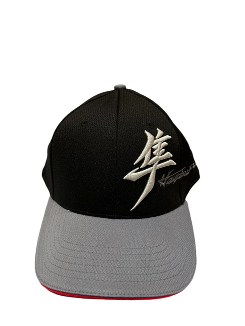 SUZUKI  HAT CAP SNAP BACK HAYABUSA KANJI LOGO BLACK/RED  GENUINE OEM NEW