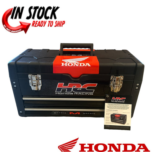 HONDA TOOL BOX HRC RACING 2 DRAWER 0SA08-M23-A00 GENUINE AUTHENTIC OEM