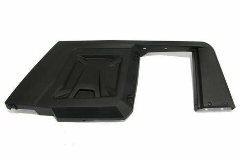 Polaris Fender, Rear, Left Side, Gloss Black, Genuine OEM Part 5437566-070