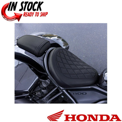HONDA PASSENGER SEAT & FOOTPEGS BLACK 2023-25 REBEL 1100T TOUR MODEL OEM NEW