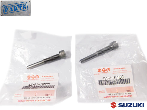 2008 - 2019 NEW SUZUKI HAYABUSA GSX 1300 R OEM PAIR FRONT SEAT BOLTS 45191-15H00