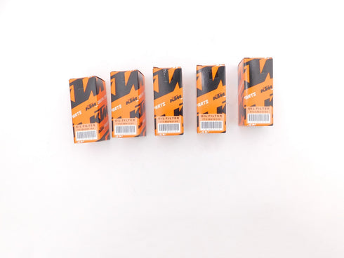 HUSQVARNA KTM 5 OIL FILTERS 250 350 400 450 500 530 SX XCF SXF EXC 77338005100