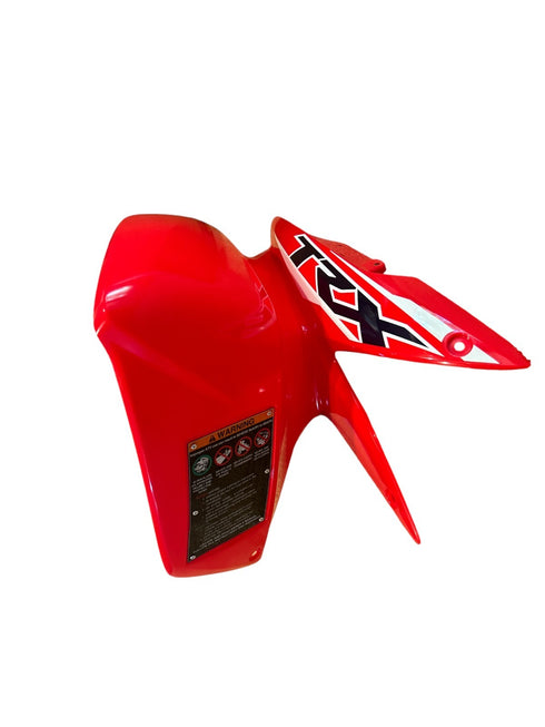 HONDA LEFT FRONT FENDER RED 2006-2024 TRX250X EX OEM GENUINE 61250-HS1-A50ZB