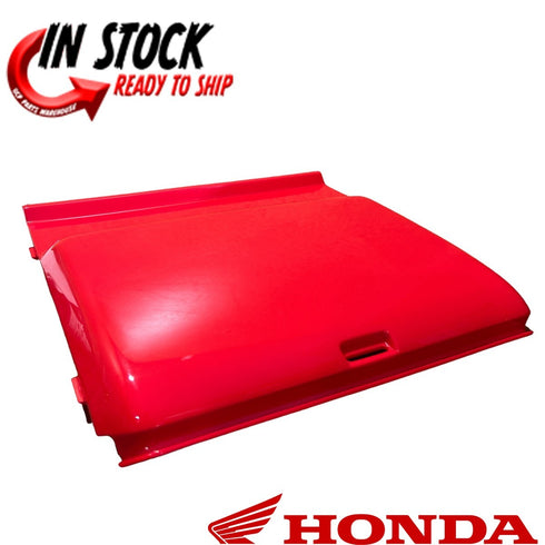HONDA REAR TOOLBOX COVER DOOR 2001-2004 TRX250 RECON TE TM PATRIOT RED OEM