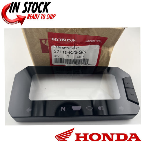 HONDA SPEEDOMETER METER TOP UPPER CASE COVER 2022-2025 GROM OEM 37110-K26-G01