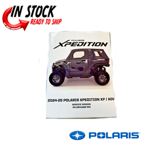 POLARIS SERVICE REPAIR MANUAL 2024-25 XPEDITION XP / ADV OEM AUTHENTIC 9940599