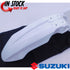 NEW OEM SUZUKI DRZ400S SM 2008-2023 WHITE FRONT FENDER 53111-29FA0-30H