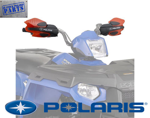 Polaris Genuine OEM Handguards Red New 2008 - 2021 Sportsman Scrambler