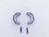 SUZUKI 1984-1987 LT50 QUAD RUNNER ATV NEW OEM REAR BRAKE SHOES-SPRINGS