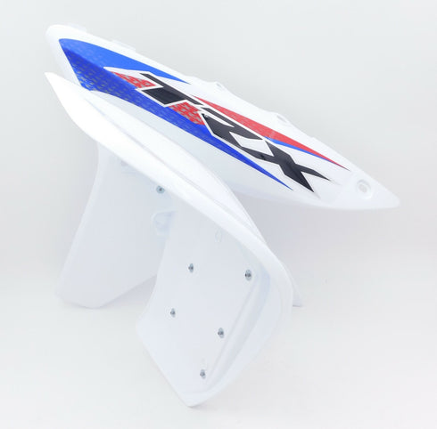 HONDA TRX450R, TRX450ER TRX 450R 450ER ROSS WHITE FRONT FENDER KIT 2006-2014