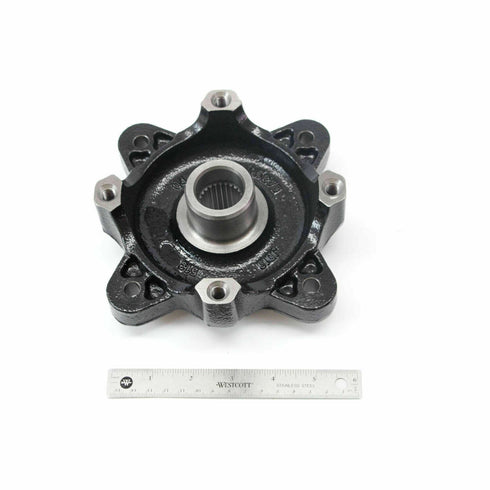 Polaris Front Wheel Hub, Black, Genuine OEM Part 5137127-067, Qty 1