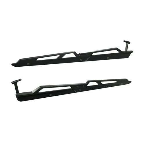 POLARIS LOW PROFILE ROCK SLIDERS 2024 RZR XP 1000 4 SEATER OEM NEW BLACK