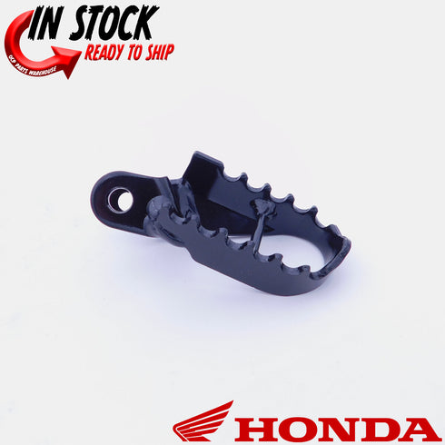 HONDA LEFT FRONT FOOTPEG 93-2000 XR600R / 93-2022 XR650L OEM NEW 50642-MGW-305
