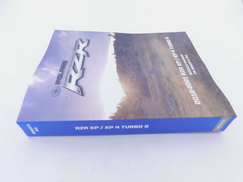 POLARIS SERVICE REPAIR MANUAL 2018-2021 RZR XP / RZR XP 4 TURBO S GENUINE OEM