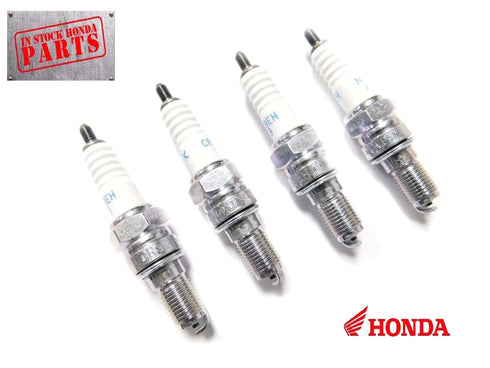 Genuine Honda NGK Spark Plug Set of 4 CR9EH-9 ST CBR CB ST XR OEM