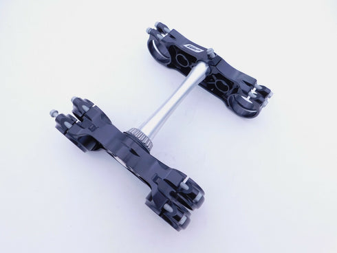 HUSQVARNA KTM GAS GAS FACTORY FACTORY TRIPLE CLAMP BLACK OEM NEW